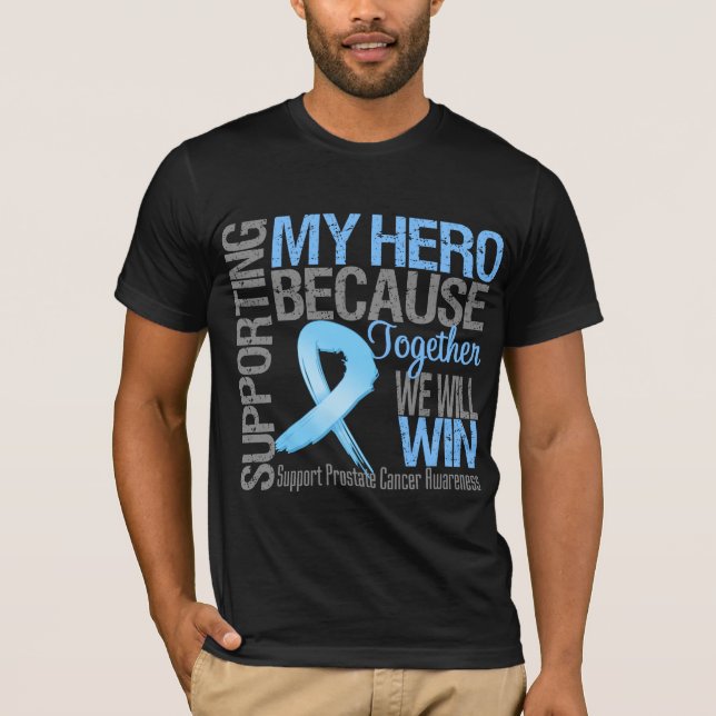 Unterstützung meines Helden - Sensibilisierung für T-Shirt (Vorderseite)
