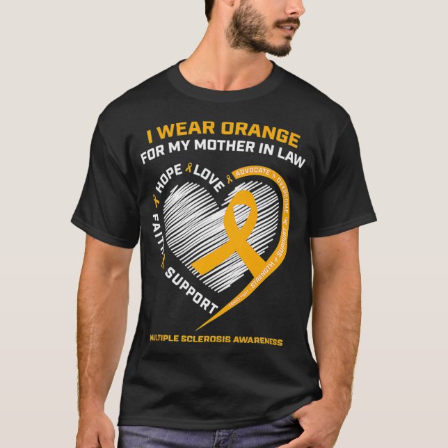 Unterstützung Mutter im Recht MS gewährt mehrere P T-Shirt (Vorderseite)