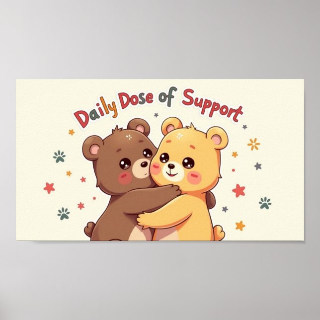 Unterstützung Poster (Vorne)