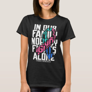 Unterstützung Schilddrüsenerkrankungen Krieger Fam T-Shirt