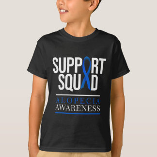 Unterstützung Squad Alopecia Sensibilisierung Haar T-Shirt