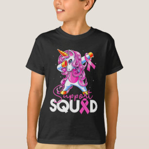 Unterstützung Squad Brustkrebs Bewusstsein rosa Ei T-Shirt