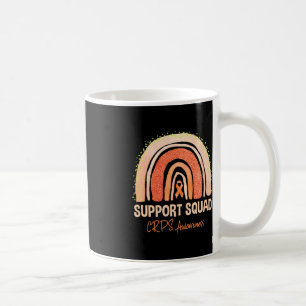 Unterstützung Squad CRPS Awareness Rainbow Orange Kaffeetasse