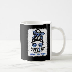 Unterstützung Squad Messy Bun Blue Warrior Ataxia Kaffeetasse