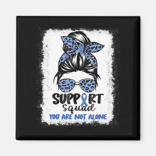 Unterstützung Squad Messy Bun Blue Warrior Ataxia Magnet