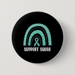 Unterstützung Squad Rainbow Polycystic Nierenerkra Button