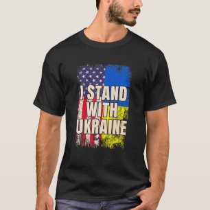 Unterstützung Ukraine Stand With Ukraine Ukraine F T-Shirt