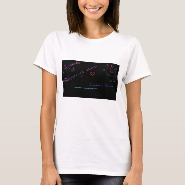Unterstützung und Bewusstsein für Hirschfeders Kra T-Shirt (Vorderseite)
