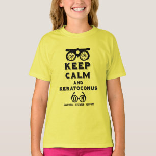 Unterstützung und Sensibilisierung für Keratokonus T-Shirt
