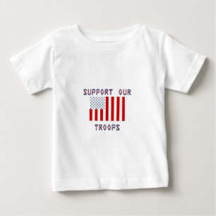 Unterstützung unserer Truppen Baby T-shirt