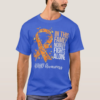 Unterstützung von ADHD-Kenntnissen durch Familien T-Shirt