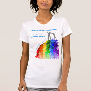 Unterstützung von Autismus Neue Höhen Frauen und T-Shirt