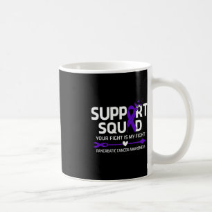 Unterstützung von Bauchspeicheldrüsenkrebs Kaffeetasse