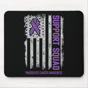 Unterstützung von Bauchspeicheldrüsenkrebs Mousepad