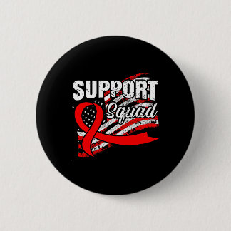 Unterstützung von Blutkrebs Squad USA Flag Awarene Button