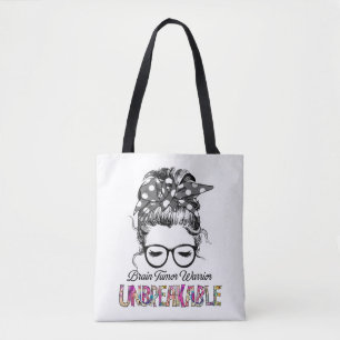 Unterstützung von Brain Tumor Awareness Ribbon Ges Tasche