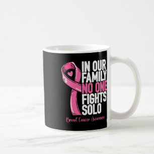 Unterstützung von Brustkrebs Familie Frauen Brustk Kaffeetasse