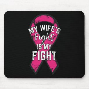Unterstützung von Brustkrebs Geschenkgutachten Hus Mousepad