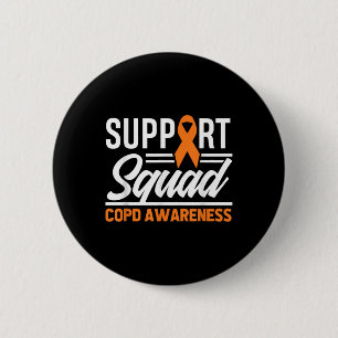 Unterstützung von Copd Warrior für Copd-Bewusstsei Button