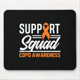 Unterstützung von Copd Warrior für Copd-Bewusstsei Mousepad