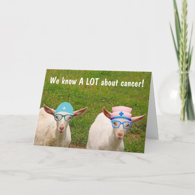 Unterstützung von Doctor Goats Karte (Vorderseite)