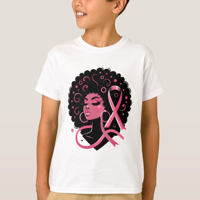Unterstützung von Frauen in schwarzafrikanischen L T-Shirt (Vorderseite)