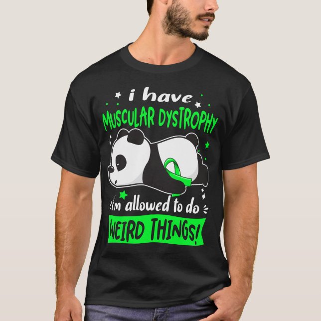 Unterstützung von Geschenken zur Muskeldystrophie T-Shirt (Vorderseite)