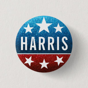 Unterstützung von Kamala Harris 2024 Progress and Button