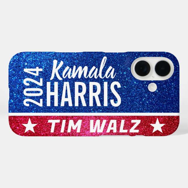 Unterstützung von Kamala Harris 2024 Progress and  iPhone 16 Hülle (Rückseite (Horizontal))