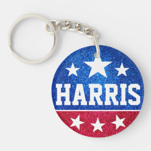 Unterstützung von Kamala Harris 2024 Progress and  Schlüsselanhänger