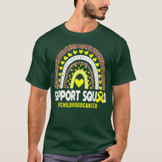 Unterstützung von Krebs im Kindesalter: Goldband 1 T-Shirt