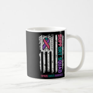 Unterstützung von Krebs Schilddrüsenkrebs Kaffeetasse