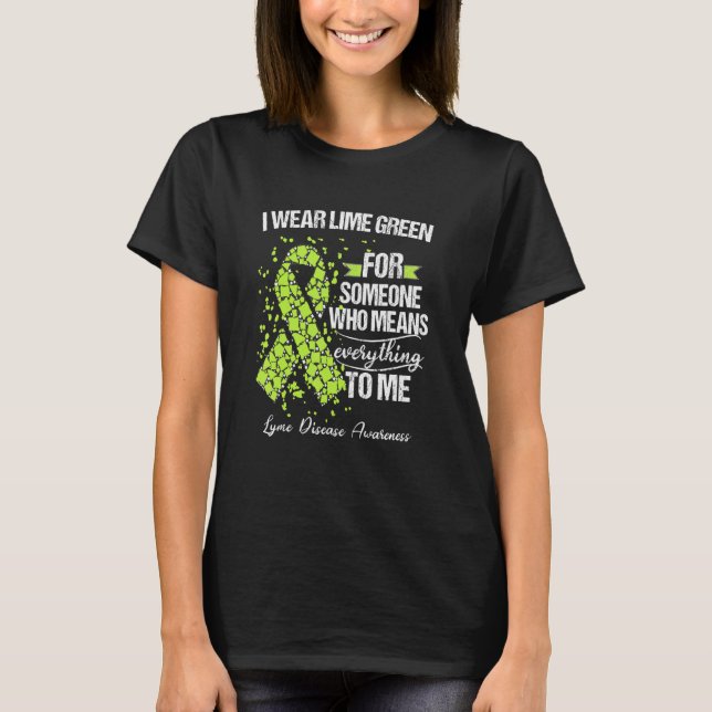 Unterstützung von Lympherkrankungen: Sensibilisier T-Shirt (Vorderseite)