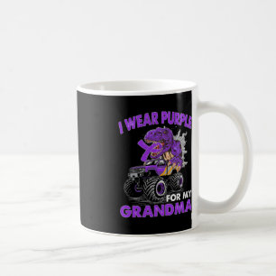 Unterstützung von Oma Pankreaskrebs Monster Truck Kaffeetasse