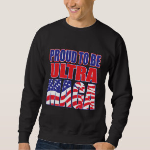 Unterstützung von Präsident Trump Sweatshirt