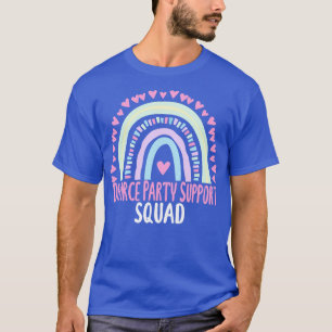 Unterstützung von Scheidung und Party für Party-Ma T-Shirt
