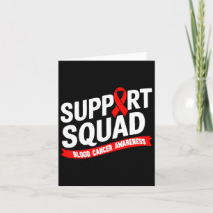 Unterstützung von Squad Blood Cancer Awareness Mon Karte