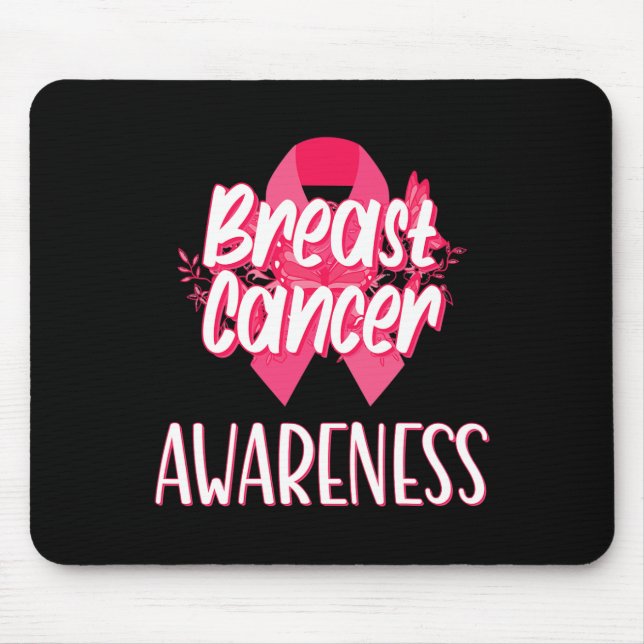 Unterstützung von Squad Breast Cancer - Im Oktober Mousepad (Vorne)
