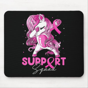 Unterstützung von Squad Brustkrebs-Bewusstsein Pin Mousepad