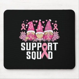Unterstützung von Squad Family Gnomes Brustkrebs-A Mousepad