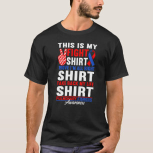 Unterstützung von Squad Figh I Lungenkrankheit Lun T-Shirt