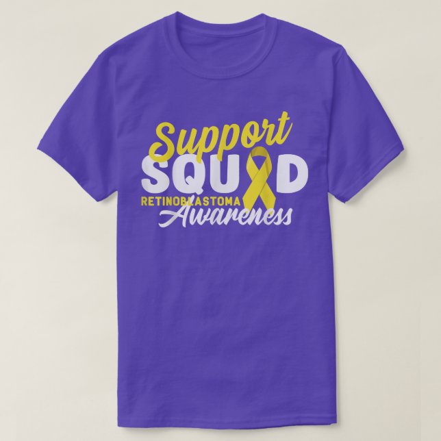 Unterstützung von Squad I Childhood Retina Cancer  T-Shirt (Design vorne)