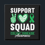 Unterstützung von Squad I Glutenfreiem Zöliakie Magnet<br><div class="desc">Unterstützung von Squad I Glutenfreiem Zöliakie Celiac Disease Awareness T - Shirt154</div>