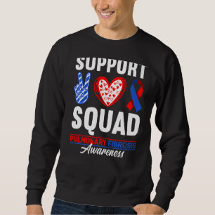 Unterstützung von Squad I Lungenerkrankungen Lunge Sweatshirt