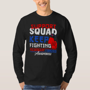 Unterstützung von Squad I Lungenerkrankungen Lunge T-Shirt