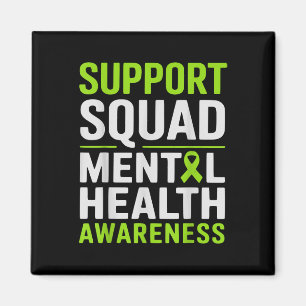 Unterstützung von Squad Mental Health Awareness Gr Magnet