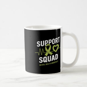 Unterstützung von Squad Mental Health Awareness Li Kaffeetasse