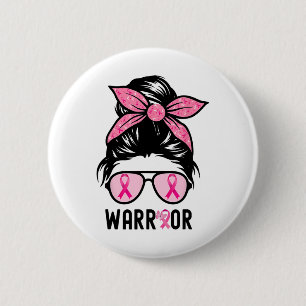 Unterstützung von Squad Messy Bun Pink Krieger Bru Button