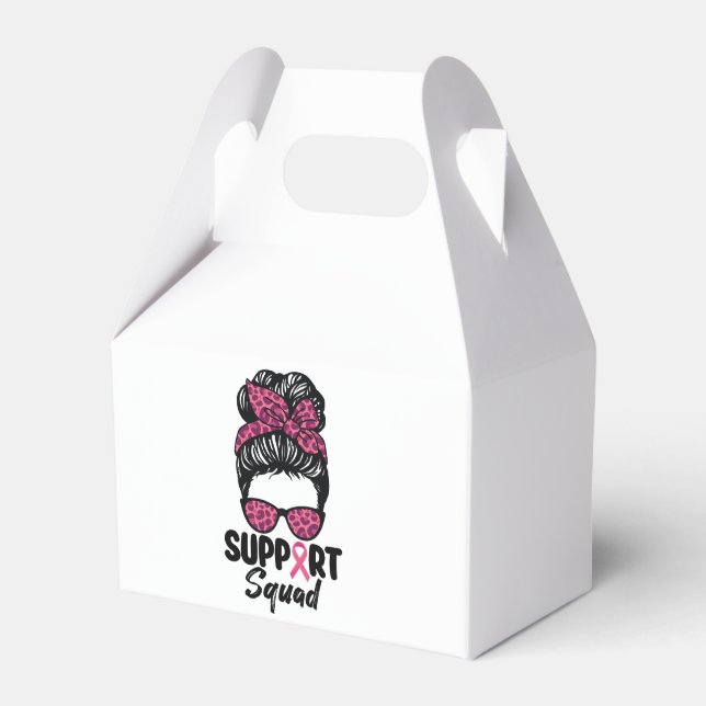 Unterstützung von Squad Messy Bun Pink Krieger Bru Geschenkschachtel (Vorderseite)