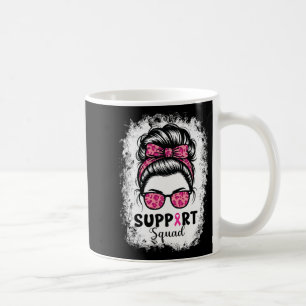 Unterstützung von Squad Messy Bun Pink Krieger Bru Kaffeetasse
